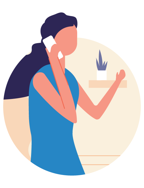 cartoon-woman-on-phone-image-partnership-for-drug-free